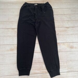 Goodthreads Men's Black Fleece Jogger Pant Size M